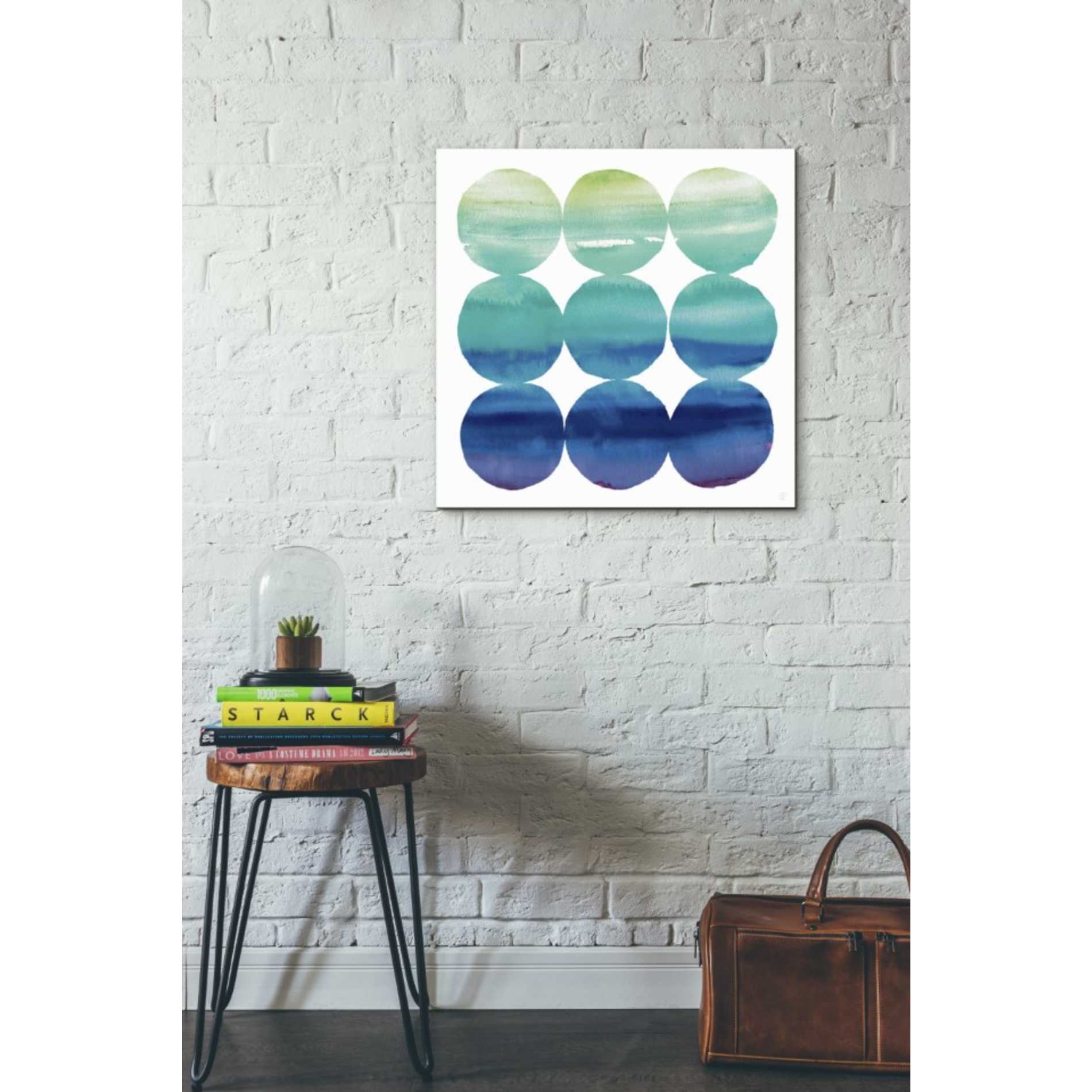 'Summer Dots III' by Elyse DeNeige, Canvas Wall Art,26 x 26