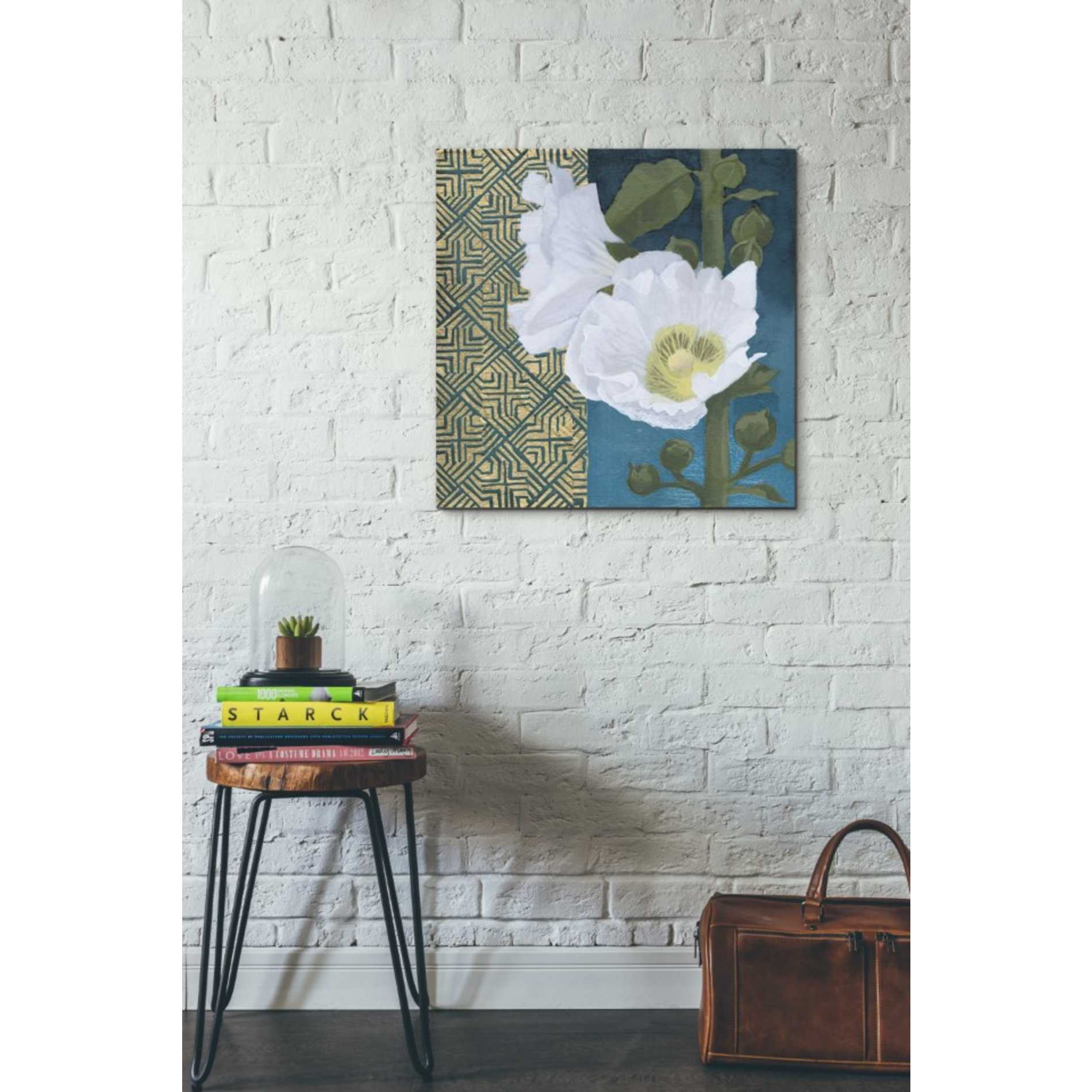 'Soft Evening III Indigo' by Kathrine Lovell, Canvas Wall Art,26 x 26