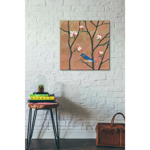 Image of 'Cherry Blossoms I' by Kathrine Lovell, Canvas Wall Art,26 x 26