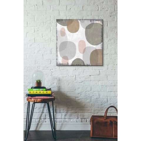 Image of 'Pastel Drips I' by Michael Mullan, Canvas Wall Art,26 x 26