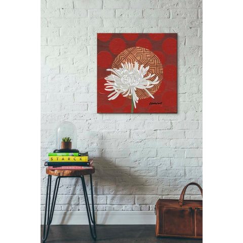 Image of 'Morning Chrysanthemum IV' by Kathrine Lovell, Canvas Wall Art,26 x 26