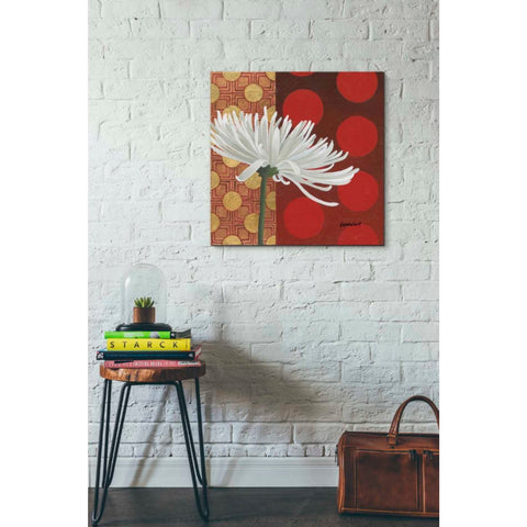 Image of 'Morning Chrysanthemum I' by Kathrine Lovell, Canvas Wall Art,26 x 26
