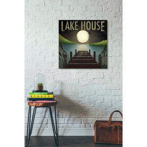 'Lake House' by Ryan Fowler, Canvas Wall Art,26 x 26