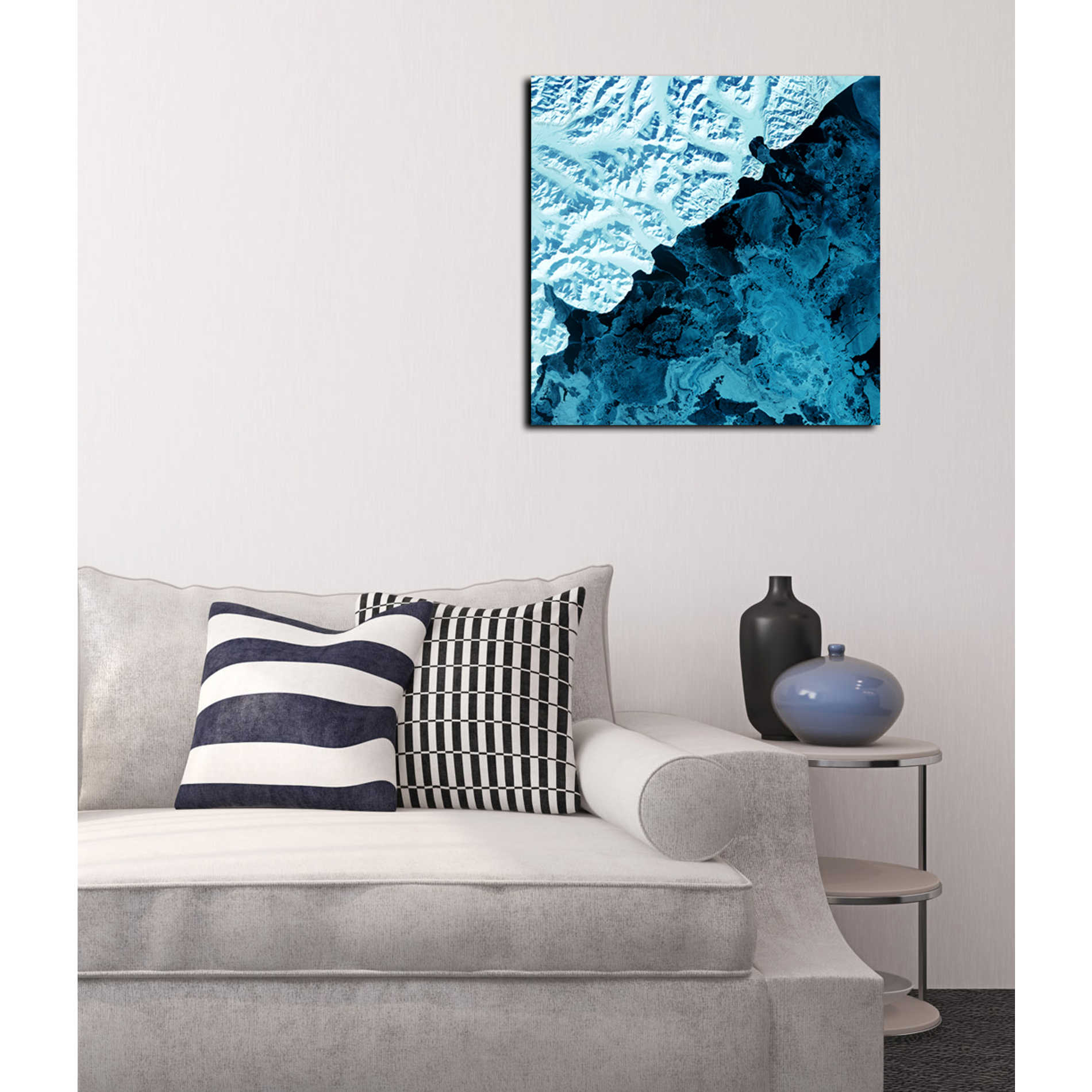 'Earth As Art: Kamchatka Peninsula' Canvas Wall Art,26 x 26
