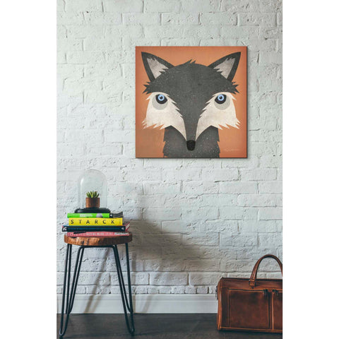 Image of 'Timber Wolf' by Ryan Fowler, Canvas Wall Art,26 x 26