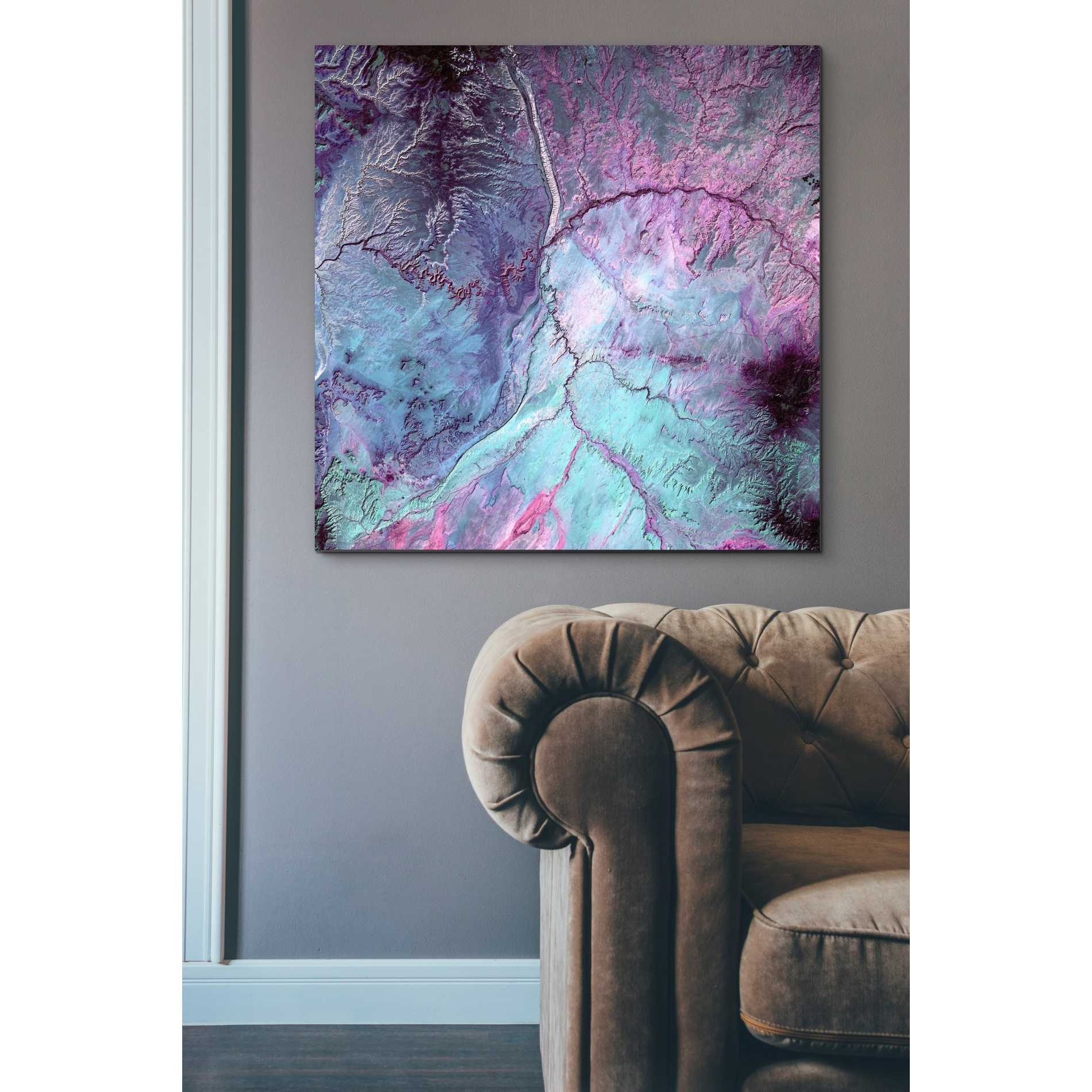 'Earth As Art: Cloud Lightning' Canvas Wall Art,26 x 26