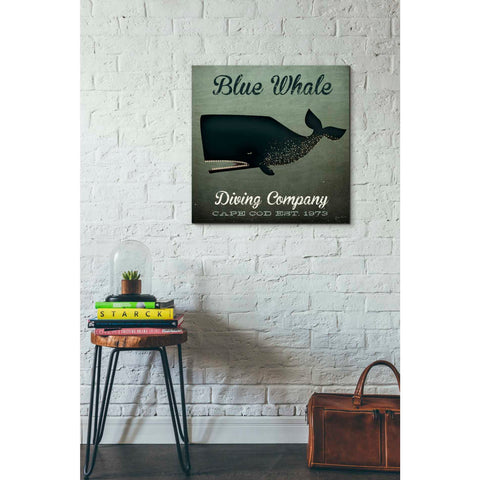 Image of 'Barnacle Whale Diving Co' by Ryan Fowler, Canvas Wall Art,26 x 26