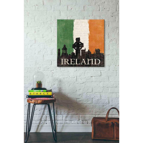 Image of 'Ireland' by Moira Hershey, Canvas Wall Art,26 x 26