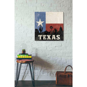 'Texas' by Moira Hershey, Canvas Wall Art,26 x 26
