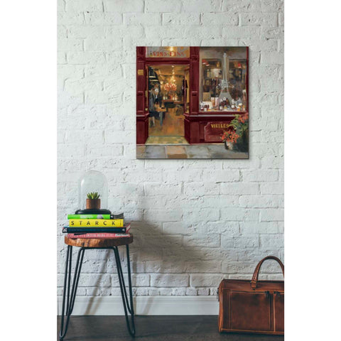 Image of 'Parisian Shoppe II' by Marilyn Hageman, Canvas Wall Art,26 x 26