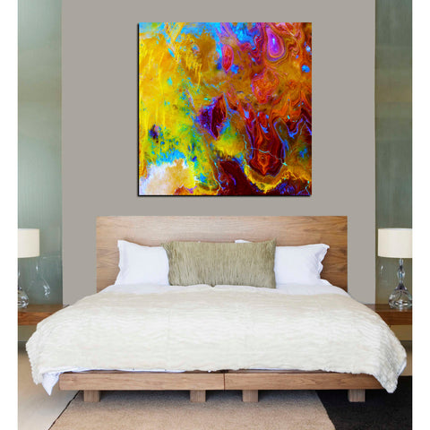 Image of 'Earth As Art: Land of Terror' Canvas Wall Art,26 x 26