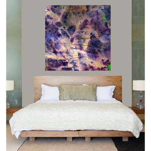 Image of 'Earth As Art: Contrails' Canvas Wall Art,26 x 26