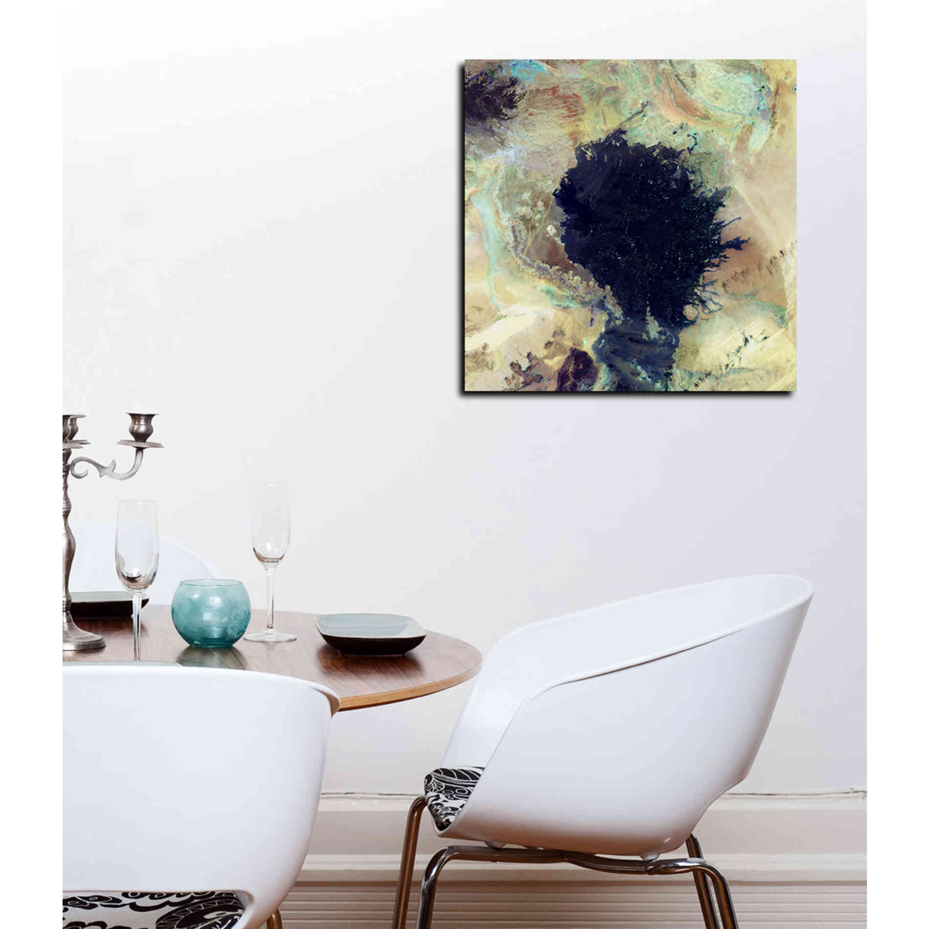 'Earth As Art: Lava Field' Canvas Wall Art