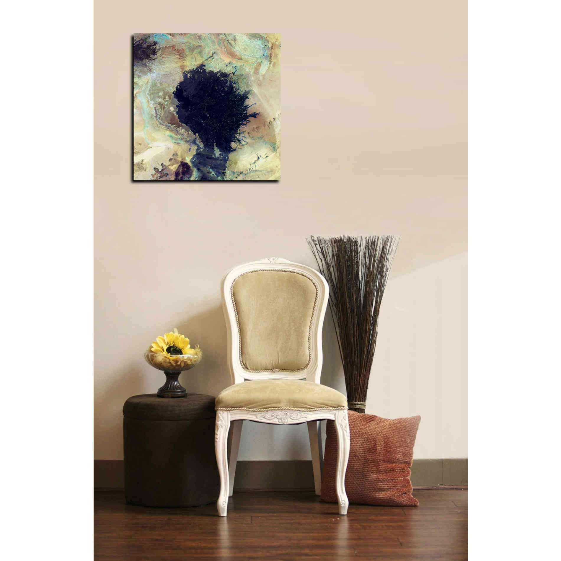 'Earth As Art: Lava Field' Canvas Wall Art