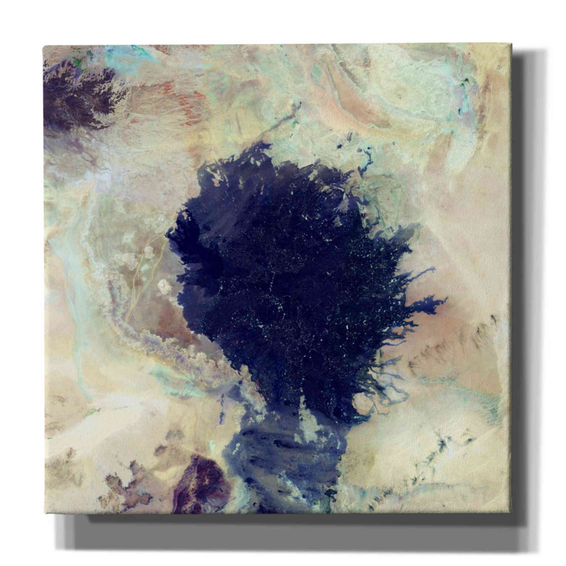 'Earth As Art: Lava Field' Canvas Wall Art