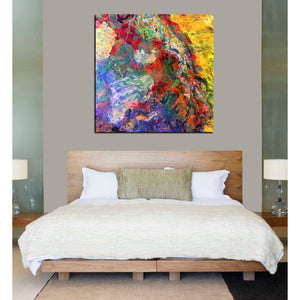 'Earth As Art: Melted Colors' Canvas Wall Art,26 x 26