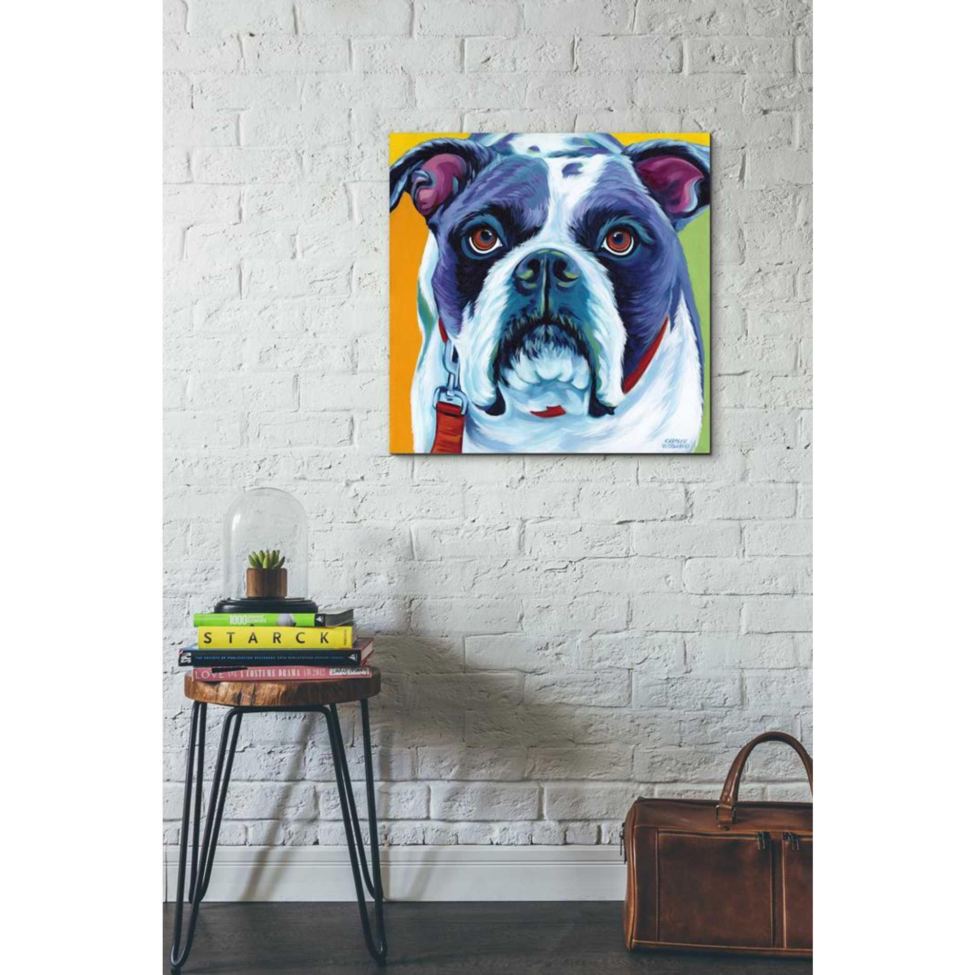 'Cute Pups II' by Carolee Vitaletti Giclee Canvas Wall Art