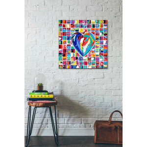 'Hearts of a Different Color I' by Carolee Vitaletti Giclee Canvas Wall Art