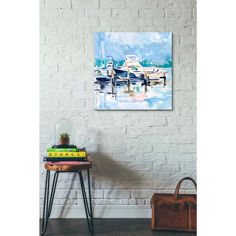 Image of 'Watercolor Marina II' by Emma Scarvey Giclee Canvas Wall Art