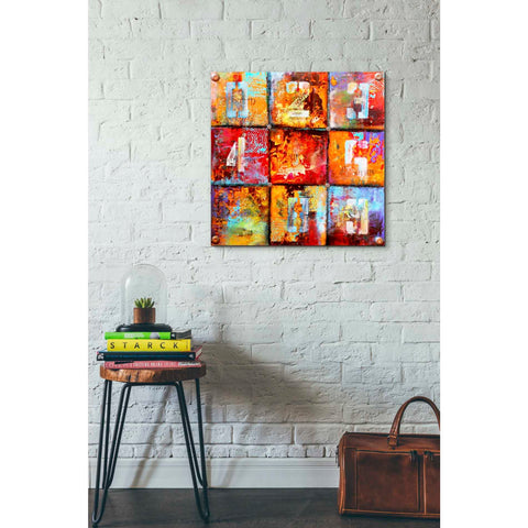 Image of 'The Ninth Block' by Erin Ashley Canvas Wall Art,26 x 26