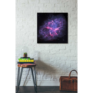 'Crab Nebula' Hubble Space Telescope Canvas Wall Art,26 x 26