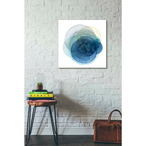 Image of 'Evolving Planets I' by Grace Popp Canvas Wall Art,26 x 26