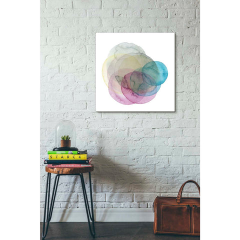 Image of 'Evolving Planets II' by Grace Popp Canvas Wall Art,26 x 26