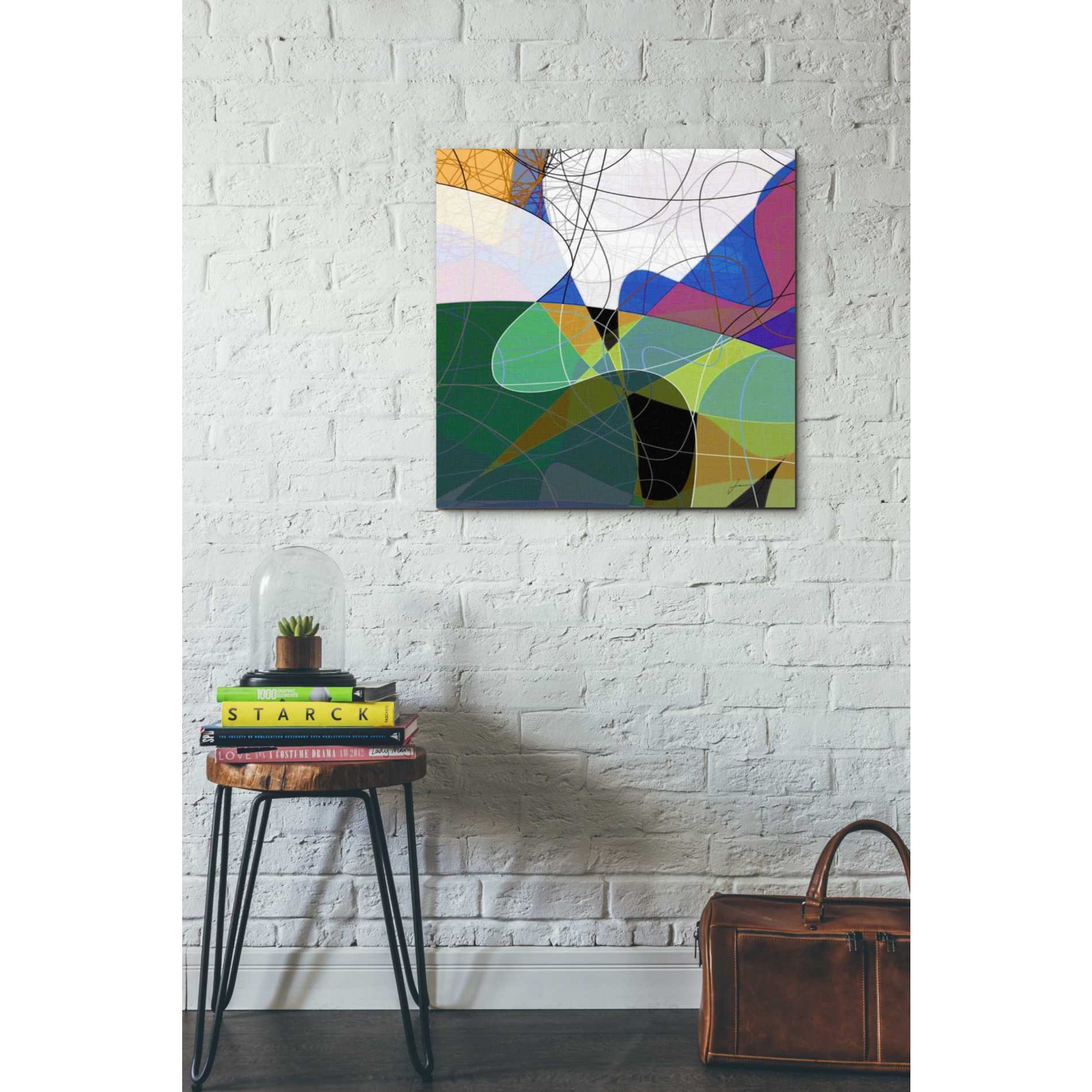 'Entangled I' by James Burghardt Giclee Canvas Wall Art