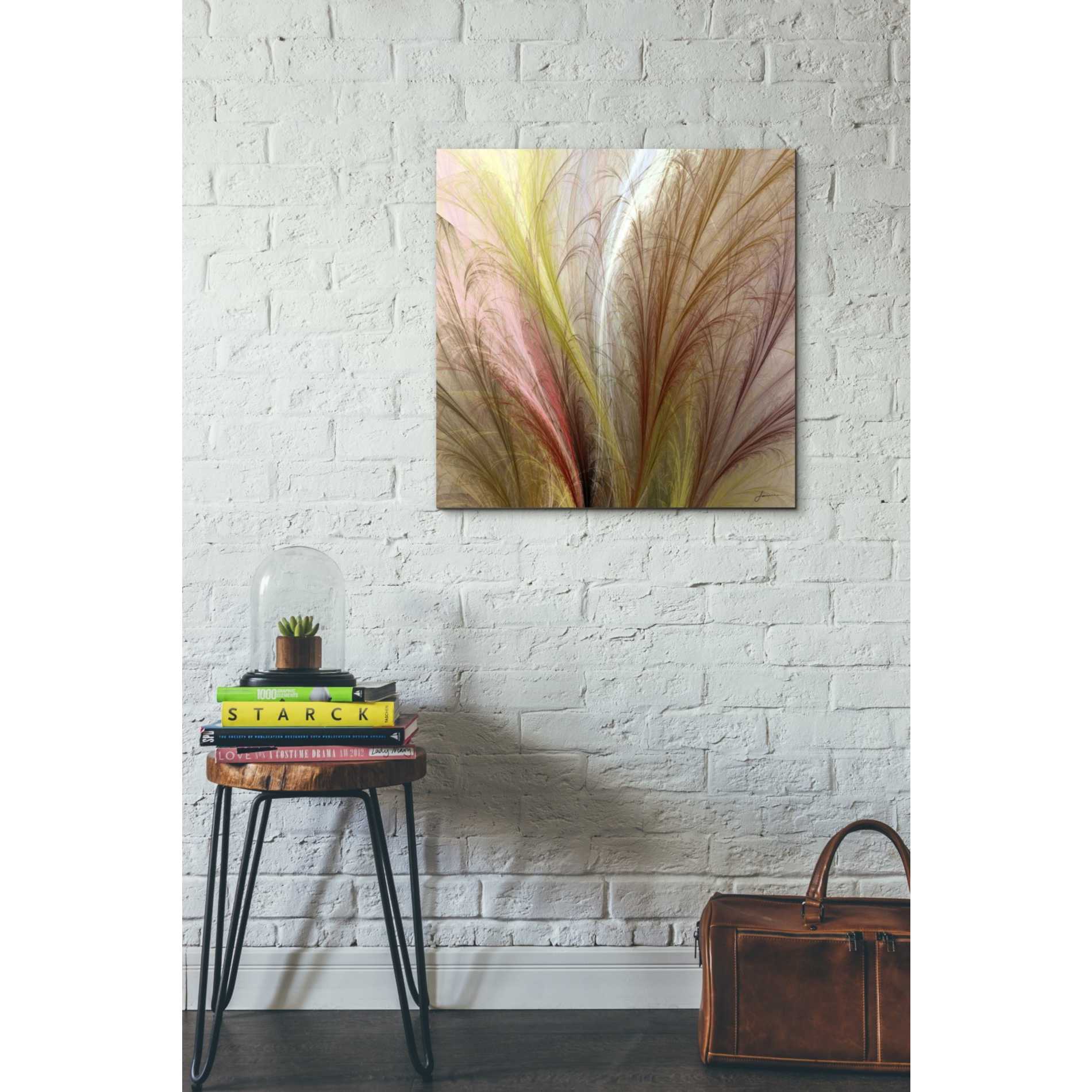 'Fountain Grass II' by James Burghardt Giclee Canvas Wall Art