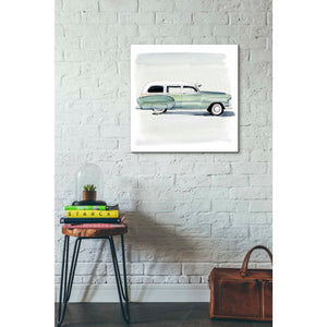 'Classic Autos III' by Jennifer Paxton Giclee Canvas Wall Art