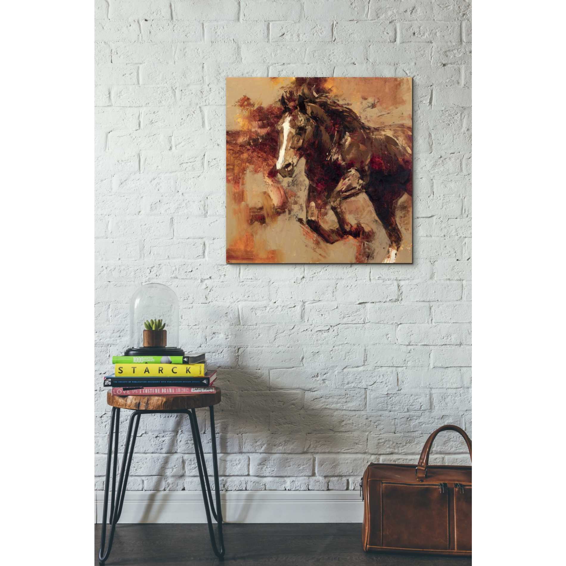 'Earth, Wind, Fire' by Julie T. Giclee Canvas Wall Art