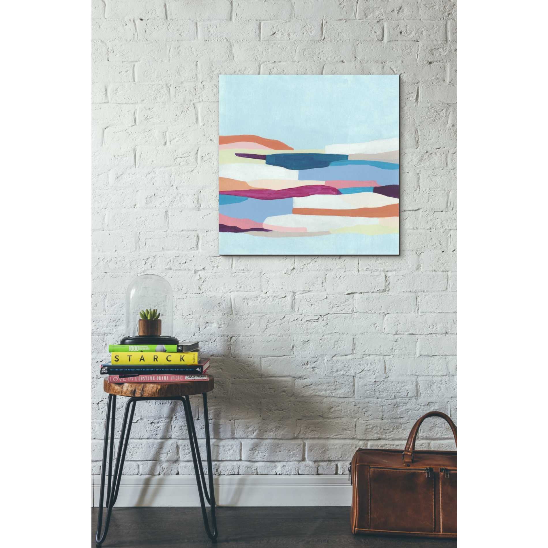 'Stratascape II' by June Erica Giclee Canvas Wall Art