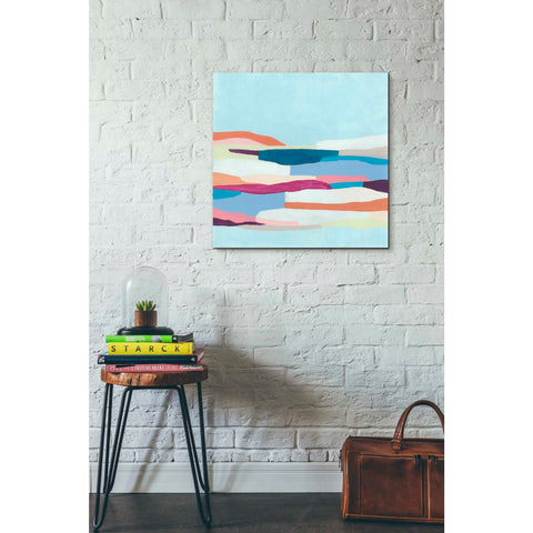Image of 'Stratascape II' by June Erica Giclee Canvas Wall Art