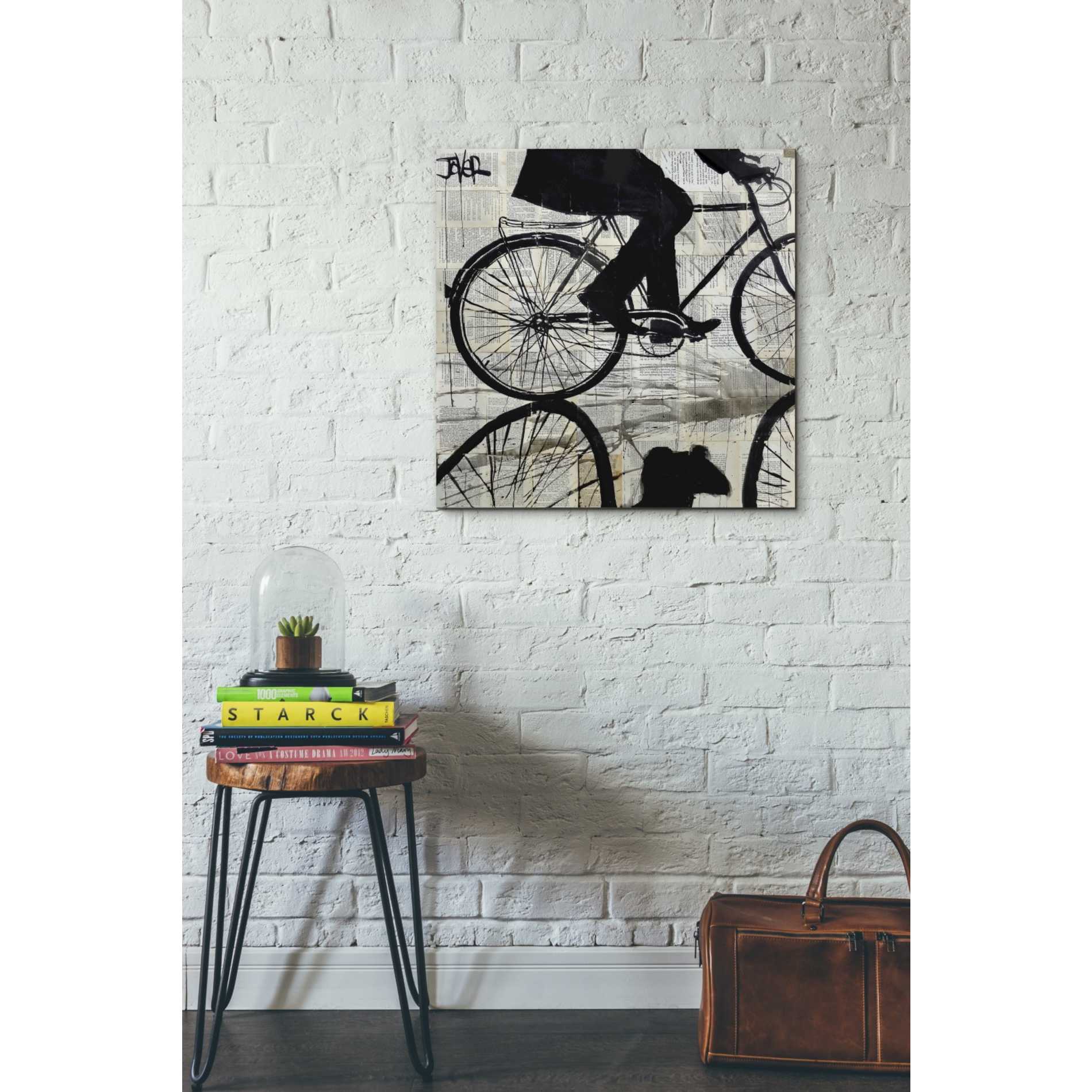 'Ride' by Loui Jover, Canvas Wall Art,26 x 26