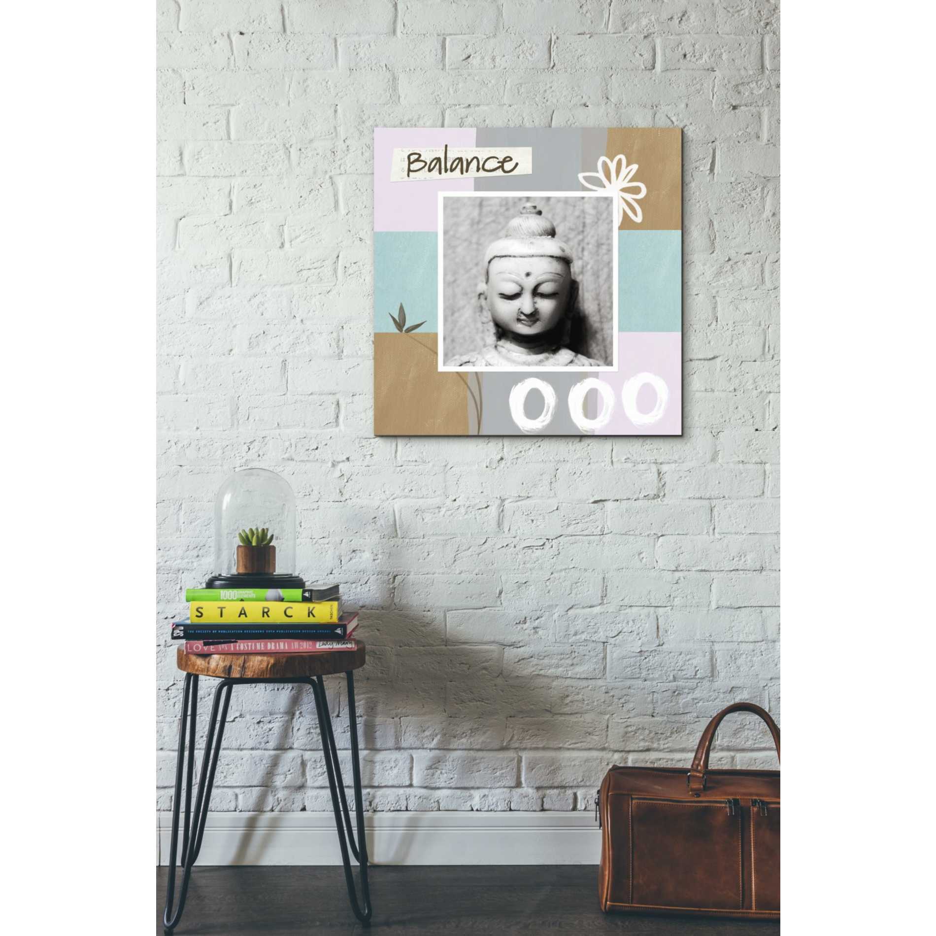 'Balance' by Linda Woods, Canvas Wall Art,26 x 26