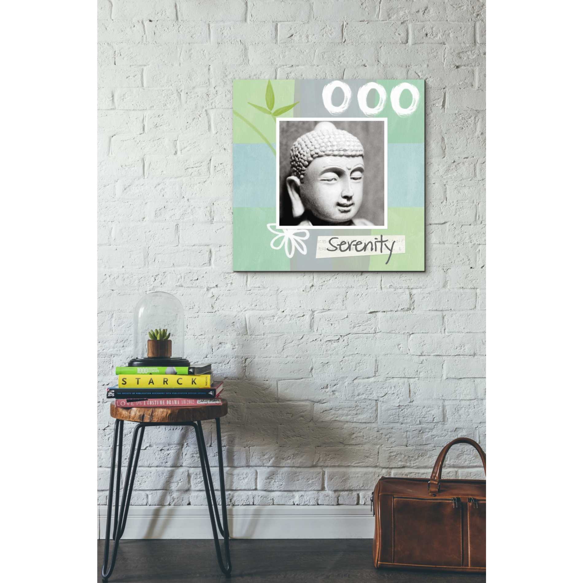 'Serenity' by Linda Woods, Canvas Wall Art,26 x 26