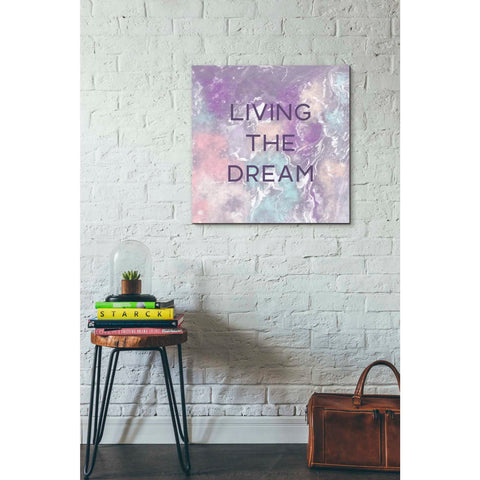 Image of 'Living The Dream' by Linda Woods, Canvas Wall Art,26 x 26