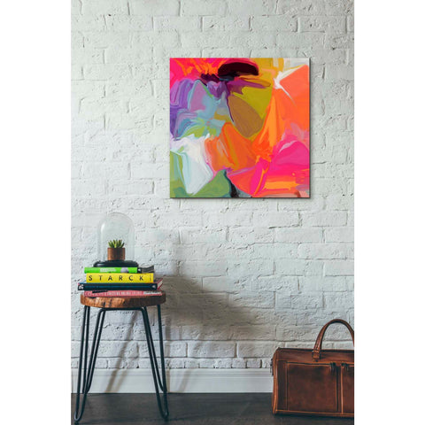 Image of 'Color Vibrations 2' by Irena Orlov, Canvas Wall Art,26 x 26