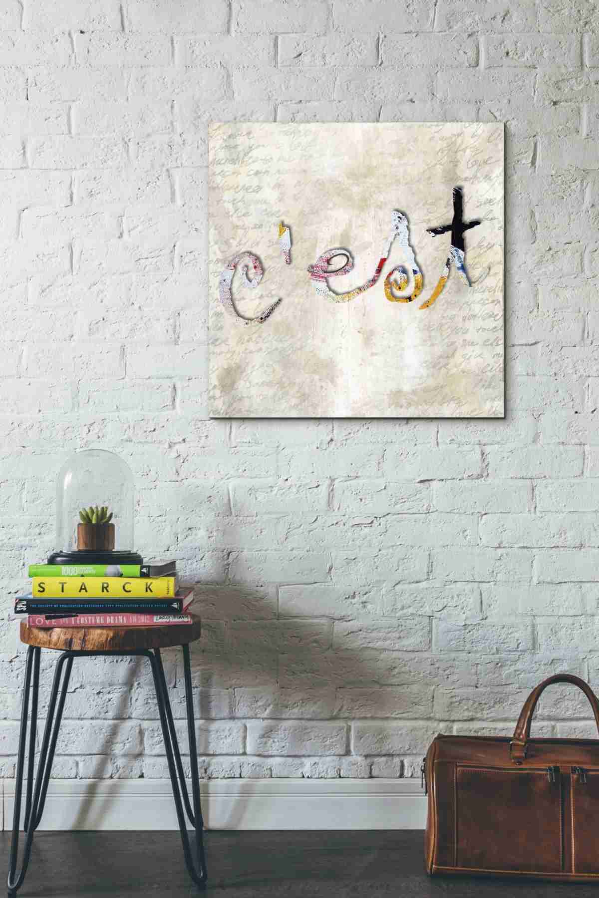 'C'est' by Karen Smith, Canvas Wall Art,26x26