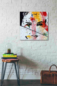 'Face Paint' by Karen Smith, Canvas Wall Art,26x26