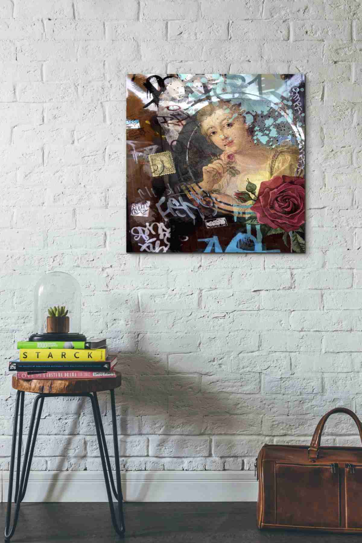 'Classic Graffiti' by Karen Smith, Canvas Wall Art,26x26