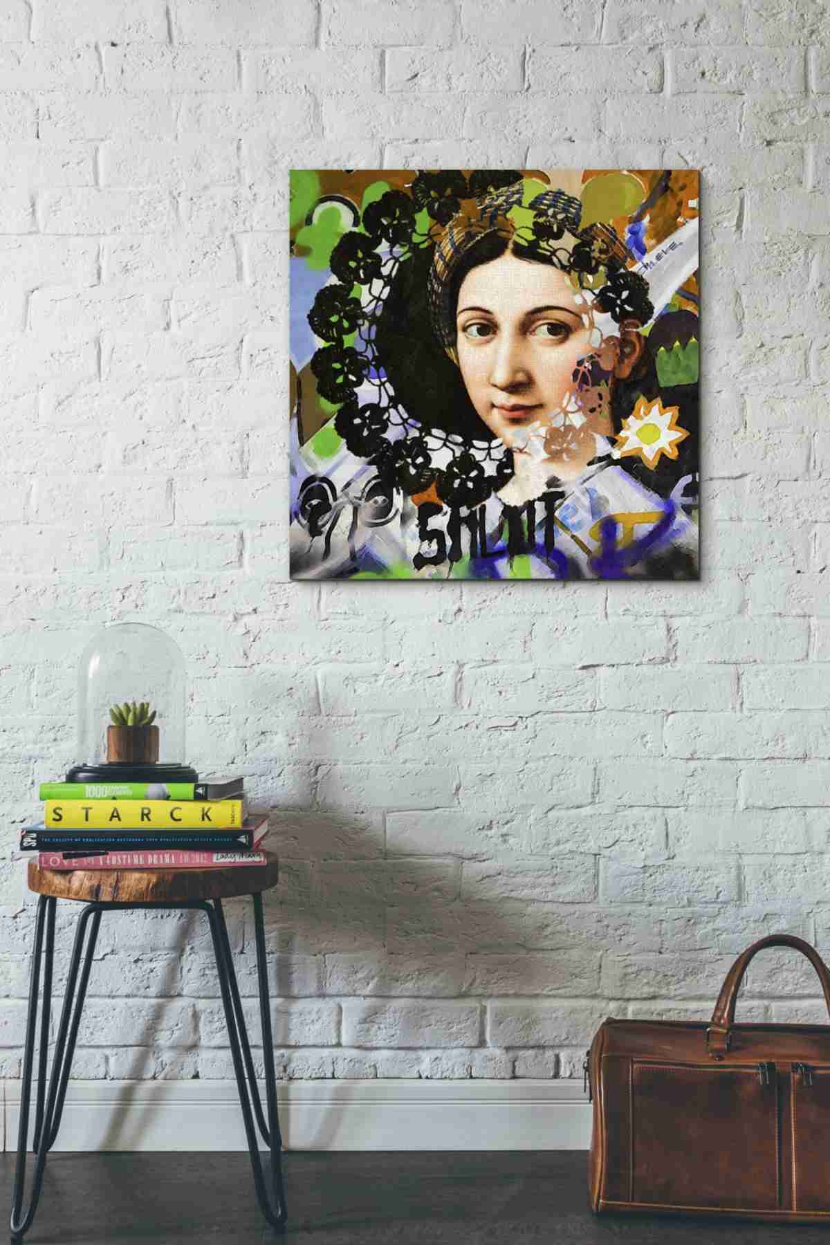 'Classic Graffiti 3' by Karen Smith, Canvas Wall Art,26x26