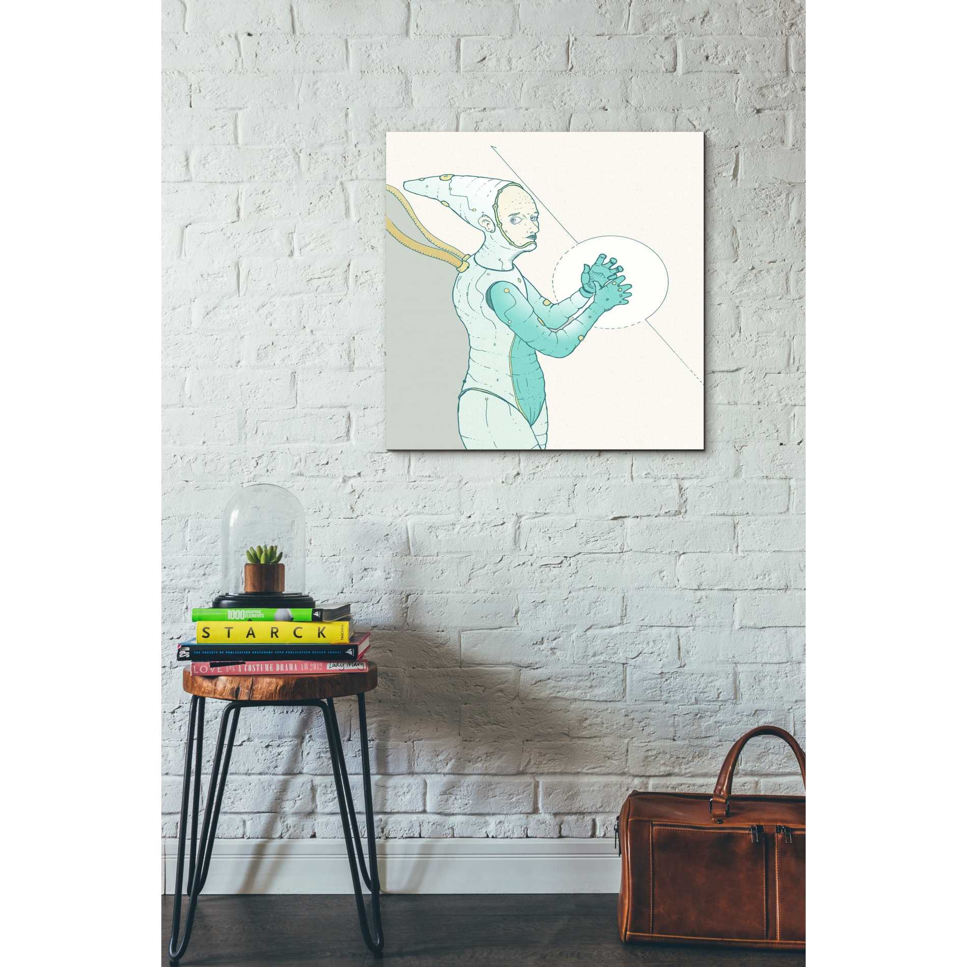 'Alpha Omega Ice' by Craig Snodgrass, Canvas Wall Art,26 x 26