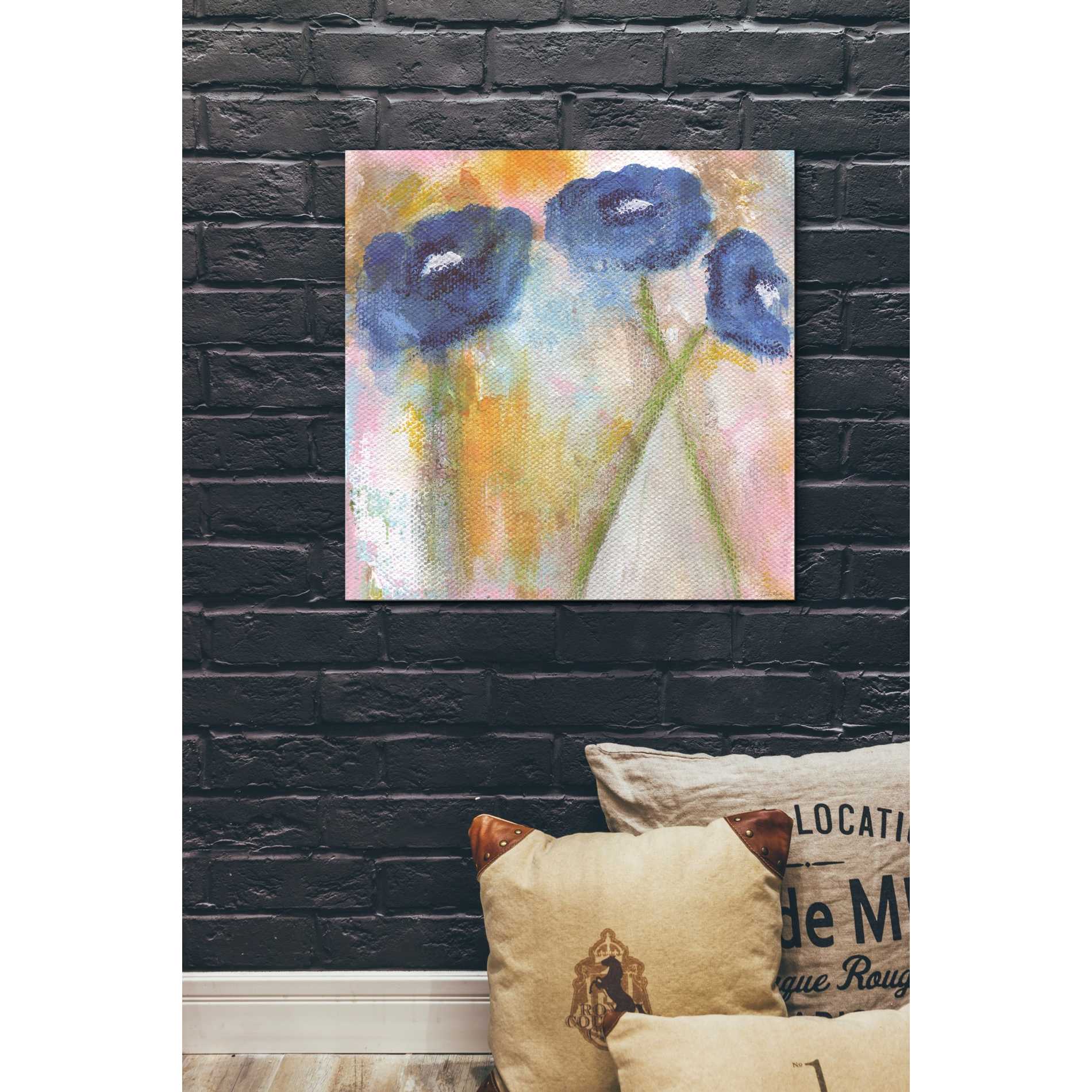 'Crossroads' by Linda Woods, Canvas Wall Art,26 x 26