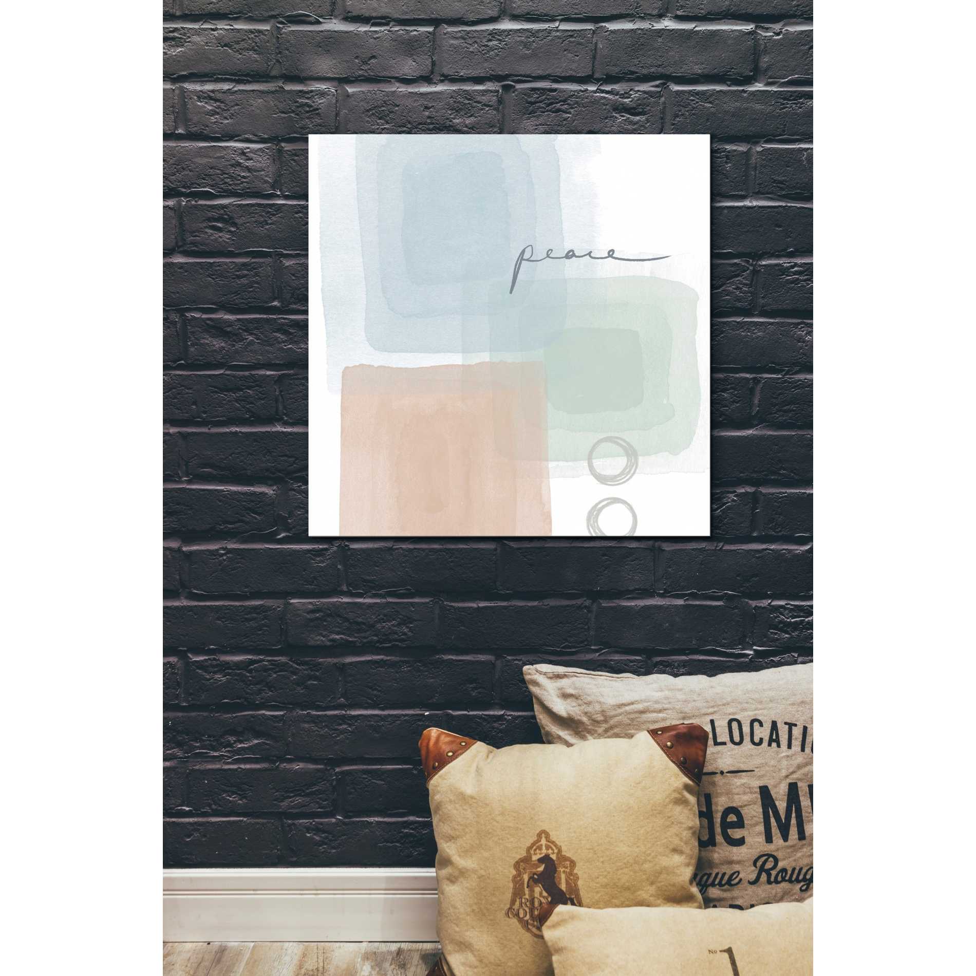 'Peace' by Linda Woods, Canvas Wall Art,26 x 26