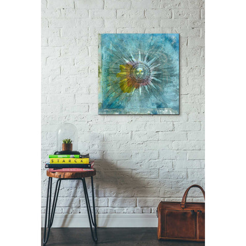 Image of 'Ancient Sun' by Elena Ray Canvas Wall Art,26 x 26