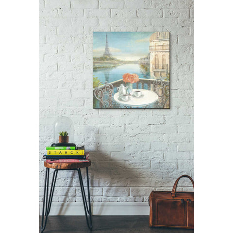 Image of 'Morning on the Seine' by Danhui Nai, Canvas Wall Art,26 x 26