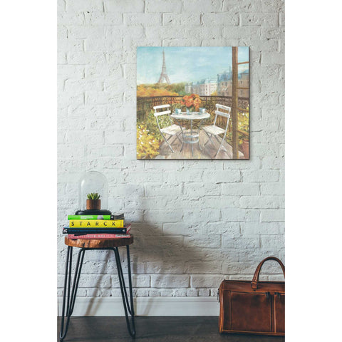Image of 'September In Paris' by Danhui Nai, Canvas Wall Art,26 x 26