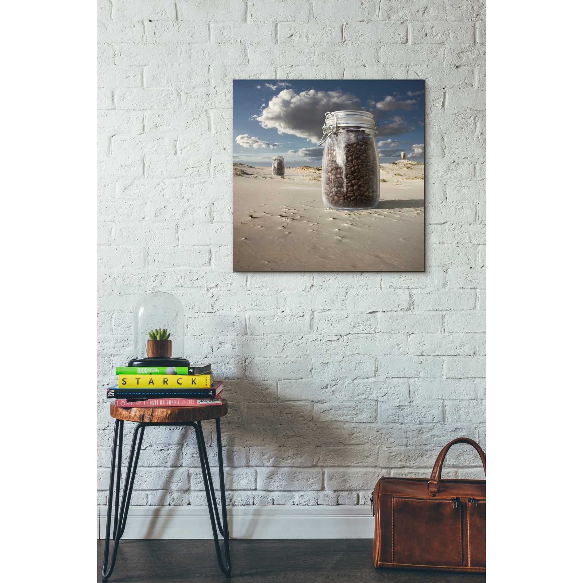 'Coffee' by Dariusz Klimczak, Canvas Wall Art,26 x 26