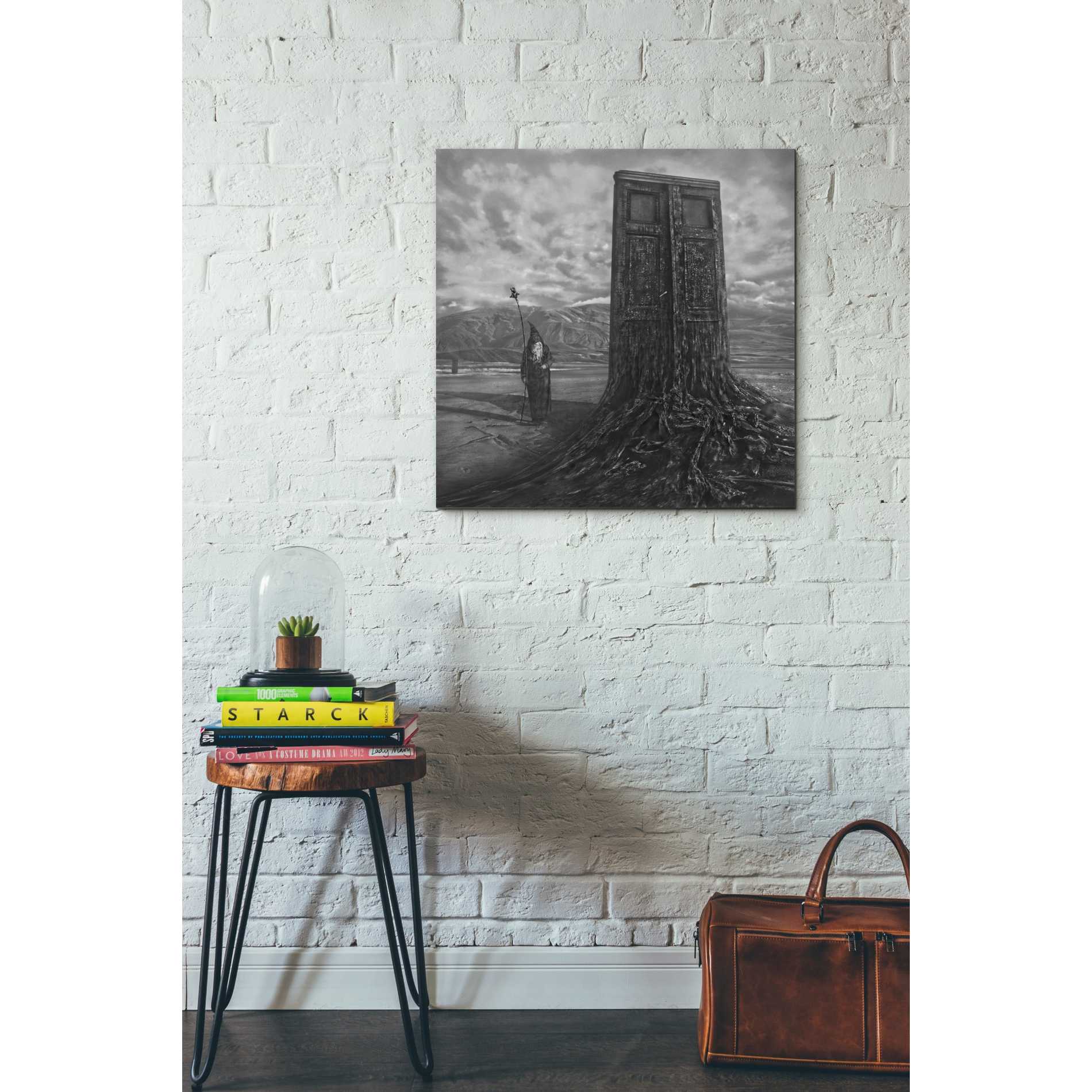 'Doorway' by Dariusz Klimczak, Canvas Wall Art,26 x 26